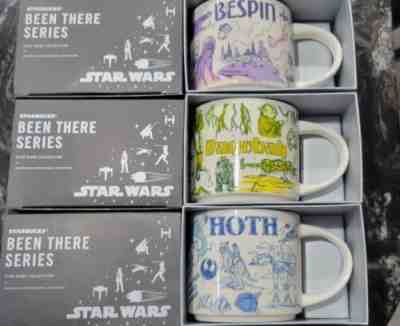 New Mugs 3 Star Wars Starbucks Been There 2020 Hoth Bespin Dagobah Free Shipping - Sold on eBay Oct 25, 2022 for $475.00