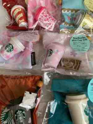 Set of 7 Starbucks Japan Mini Cup and Drawstring Bag - Sold on eBay Oct 24, 2022 for $183.38