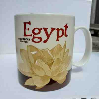 `Starbucks Collectors Series Iconic Egypt Mug Coffee 16 oz Rare READ in FULL!!!