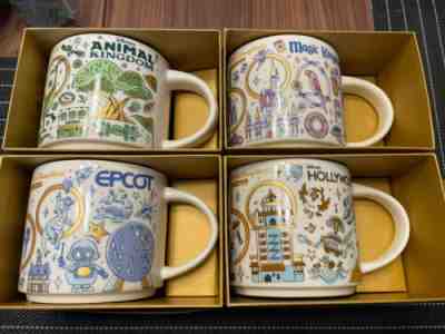Disney Parks 50th Anniversary 4x Parks MK AK HS Been There Series Mug Starbucks - Sold on eBay Oct 05, 2022 for $169.00