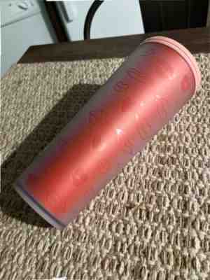 Starbucks Valentines Lips and Hearts Cold Cup Matte Soft Touch 24 oz New Rare - Sold on eBay Sep 07, 2022 for $150.00