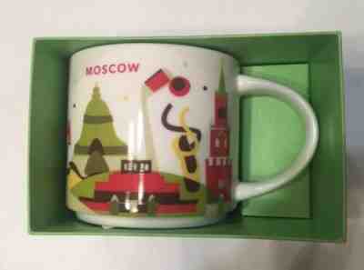 NEW Starbucks You Are Here YAH Mug 14 oz Coffee Mug MOSCOW, RUSSIA MIT ~US SHIP~ - Sold on eBay Sep 15, 2022 for $149.99
