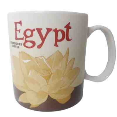 Starbucks Coffee Egypt Mug Ceramic Collector Series 16 oz. Pyramids Brown Cup - Sold on eBay Sep 25, 2022 for $149.98