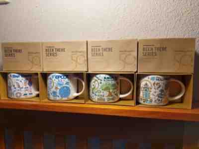 Starbucks, Walt Disney World 50th Anniversary, Been There Series Collection of 4 - Sold on eBay Nov 05, 2022 for $146.50