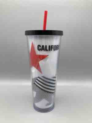 RARE Starbucks 2014 California Bear Red Star Tumbler 24oz - Sold on eBay Oct 02, 2022 for $145.00