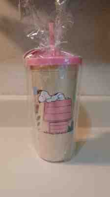 Peanuts Snoppy 20oz. Iced Coffee Tumbler Includes Cappuccino Mix, Lid & Straw Ne - Sold on eBay Sep 18, 2022 for $1,500.00