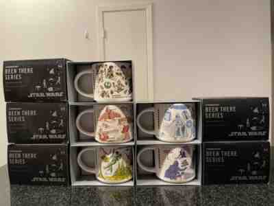 NEW Star Wars Starbucks Been There Series Mug Set Of 5 ft Hoth Dagobah Bespin - Sold on eBay Nov 08, 2022 for $750.00