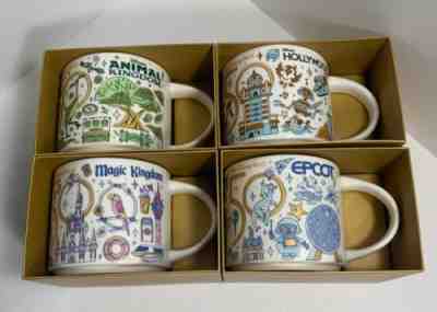 New Disney Parks WDW 50th Anniversary Starbucks Been There Series Mug Set of 4 - Sold on eBay Oct 20, 2022 for $199.00