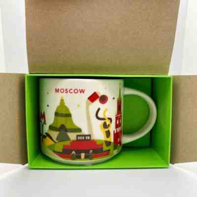 STARBUCKS MOSCOW RUSSIA YOU ARE HERE YAH COLLECTOR MUG NEW IN BOX - Sold on eBay Nov 10, 2022 for $149.99