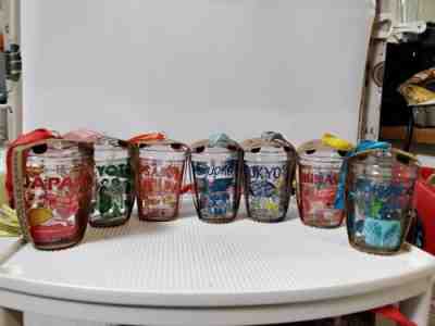 STARBUCKS JAPAN GLASS 2022 X-MAS ORNAMENT BEEN THERE SERIES SET OF 7 - Sold on eBay Nov 18, 2022 for $150.00