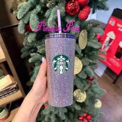 Starbucks 2022 Holiday Stainless Steel Tumbler Rhinestone 473ml Purple US Seller - Sold on eBay Nov 14, 2022 for $139.95