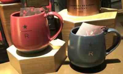 STARBUCKS RESERVEÂ® Round Mug 355ml Red & Blue Gray Set of 2 New - Sold on eBay Oct 03, 2022 for $139.00