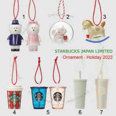 Starbucks Japan Limted Ornament Holiday Christmas 2022 / Been There Bearista Cup - Sold on eBay Nov 04, 2022 for $39.00