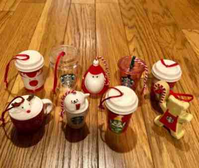 Starbucks Japan Holiday Ornament Christmas Ornament 9pcs Set USED from Japan - Sold on eBay Sep 29, 2022 for $129.00