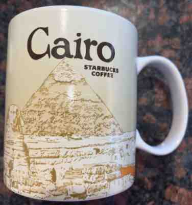 RARE! Starbucks CAIRO 2015 Icon Series Coffee Tea Mug 16 oz Pyramid Egypt - Sold on eBay Nov 10, 2022 for $129.00