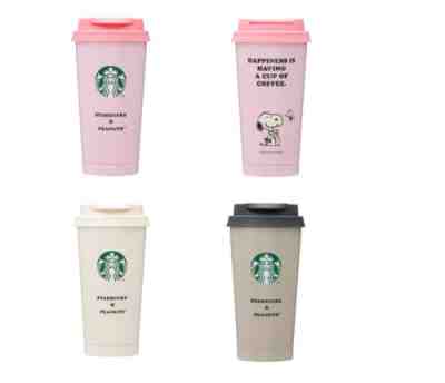 Starbucks Stainless Steel ToGo Logo Tumbler PEANUTS 473ml New Limited Japan