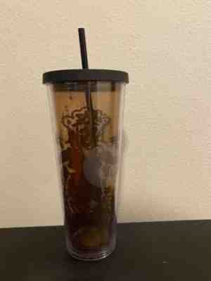Starbucks 2014 DOUBLE TAIL Siren 24oz cold drink tumbler RARE HTF - Sold on eBay Oct 29, 2022 for $125.00