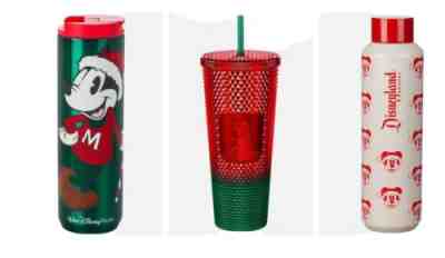 DISNEY Lot Of 3-Starbucks Holiday Tumbler, 2 SS Water Bottles, DISNEYLAND - Sold on eBay Dec 04, 2022 for $180.00