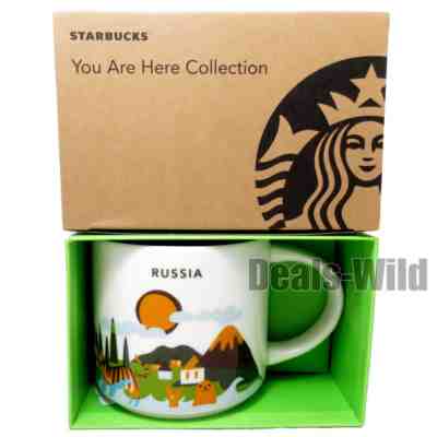 NEW Starbucks You Are Here YAH Mug 14 oz Coffee Mug RUSSIA MIT UPC ~~~US SHIP~~~ - Sold on eBay Oct 18, 2022 for $149.99