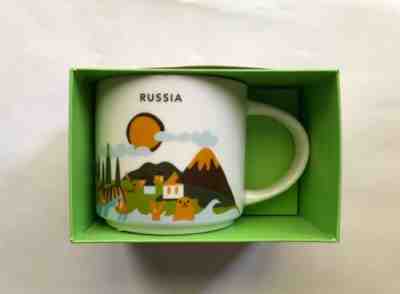NEW Starbucks You Are Here YAH Mug 14 oz Coffee Mug RUSSIA MIT UPC ~~~US SHIP~~~ - Sold on eBay Dec 05, 2022 for $149.99