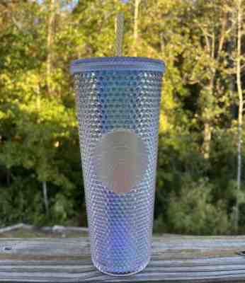 New RARE Starbucks Iridescent 2018 Unicorn Sparkle Studded Tumbler Straw 24oz - Sold on eBay Nov 04, 2022 for $124.99