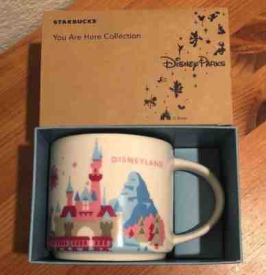 NEW 1ST EDITION DISNEYLAND STARBUCKS CERAMIC YOU ARE HERE MUG & FREE GIFT! - Sold on eBay Nov 24, 2022 for $124.99