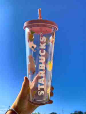 Rare Starbucks China 2019 Summer Pink Alpaca Straw Cup 710ml - Sold on eBay Dec 06, 2022 for $482.00