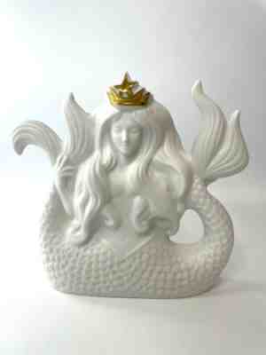 Starbuck Mermaid Figurine Sculpture 2016 Matte White Limited Edition - Sold on eBay Nov 21, 2022 for $124.20