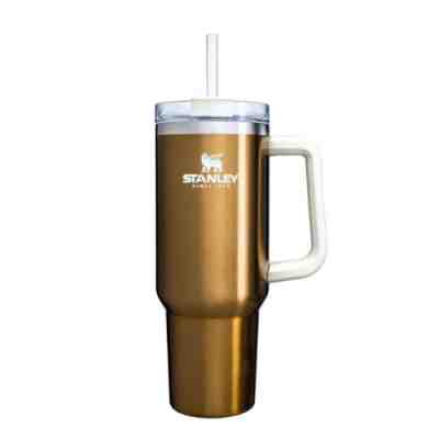 Stanley Adventure Quencher Travel Tumbler - 40oz golden glass - Sold on eBay Sep 19, 2022 for $120.00