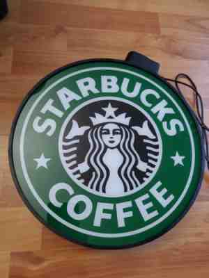 Lighted Starbucks Logo Sign 12 inches - Sold on eBay Oct 07, 2022 for $120.00