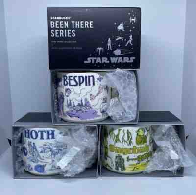 Disney Parks Star Wars Starbucks Been There Series Mugs Set Hoth Dagobah Bespin - Sold on eBay Dec 28, 2022 for $750.00