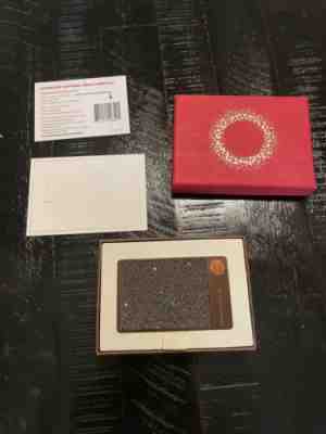 BNIB RARE Starbucks Swarovski Crystal Brown Charcoal Limited Edition Gift Card $ - Sold on eBay Dec 18, 2022 for $599.00