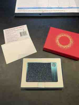 BNIB RARE Starbucks Swarovski Crystal Blue Limited Edition Premium Gift Card $50 - Sold on eBay Dec 24, 2022 for $499.00