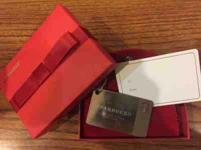 Starbucks Authentic Sterling Silver Limited Edition Gift Card Keychain (2014) - Sold on eBay Dec 17, 2022 for $200.00