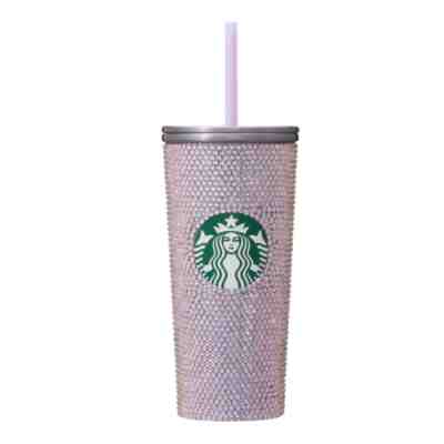 Starbucks 2022 Holiday Stainless Steel Cold Cup Tumbler Rhinestone 473ml Purple - Sold on eBay Dec 13, 2022 for $197.88