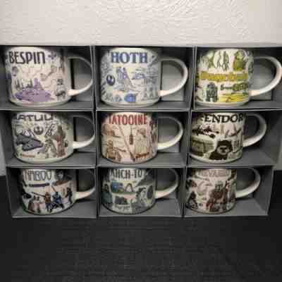 Starbucks STAR WARS Been There Series Mug Set (9) 2020 2021 2022 NEW Full Set - Sold on eBay Jan 03, 2023 for $1,000.00