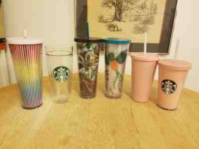 Starbucks Set Of Six Cold Cup's - Sold on eBay Dec 20, 2022 for $150.00