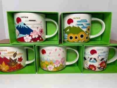 **Retired** Complete Set of Starbucks "You Are Here" Japan Collection 16 oz - Sold on eBay Dec 25, 2022 for $145.00