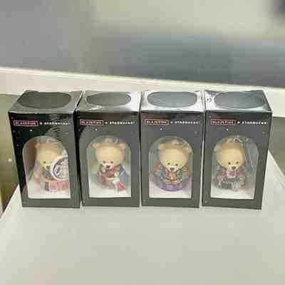 STARBUCKS BLACKPINK BEAR SET 4 PCS Keychain collect (Limited) - Sold on eBay Dec 26, 2022 for $129.00