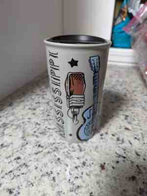 STARBUCKS Mississippi Travel Mug "Home of the Blues" Very Rare New - Sold on eBay Dec 11, 2022 for $120.00