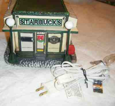 STARBUCKS COFFEE Store 1999 Lighted Holiday House Pike Place Fish Farmers Market - Sold on eBay Dec 20, 2022 for $119.50