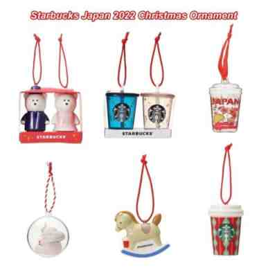 Starbucks Japan 2022 Christmas Holiday Limited Ornament Set - Sold on eBay Dec 10, 2022 for $117.99