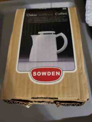 Sowden Softbrew Infusion Coffee Maker! BRAND NEW 8 cup porcelain pot - Sold on eBay Nov 11, 2022 for $115.00
