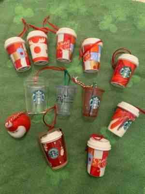 Starbucks Japan Holiday Ornament 12pcs set Christmas Limited Cup Santa Claus Mug - Sold on eBay Dec 23, 2022 for $110.99
