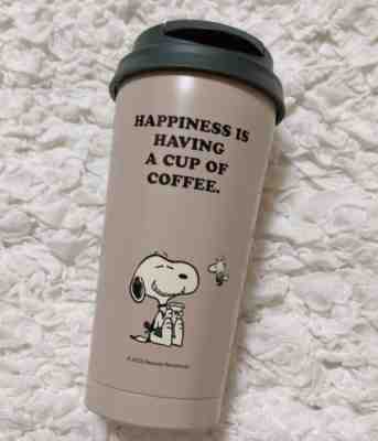 Starbucks Japan PEANUTS Snoopy 2022 tumbler travel mug with lid 473ml Gray - Sold on eBay Nov 17, 2022 for $110.00