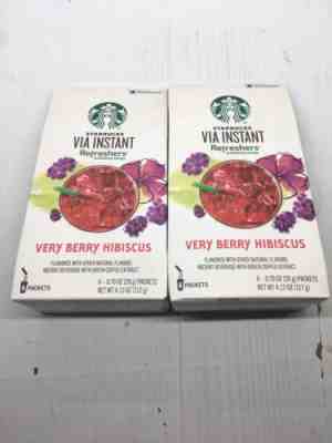 2 Boxes VIA Instant Refreshers Very Berry Hibiscus 6 Packets/Box *READ* - Sold on eBay Dec 27, 2022 for $160.00