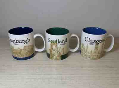 Lot of 3 Starbucks Mugs Collector Series Scotland YOU ARE HERE & BEEN THERE - Sold on eBay Jan 01, 2023 for $138.00