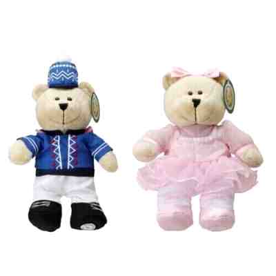 STARBUCKS JAPAN 2022 HOLIDAY BEARISTA NUTCRACKER & BALLERINA PLUSH DOLL SET, NEW - Sold on eBay Nov 21, 2022 for $109.95