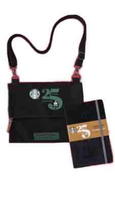 Starbucks Moleskine Diary Planner 2023 Black Thailand 25th Anniv + Bag -no card - Sold on eBay Nov 10, 2022 for $103.99