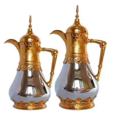 Flask for Tea Coffee Juice 2 Pieces Set Cold Hot Luxury Design Grade A Gift Box - Sold on eBay Dec 26, 2022 for $101.99
